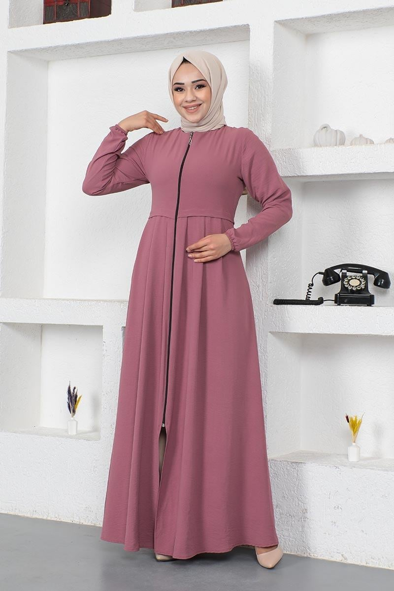 Pleated Aerobin Abaya