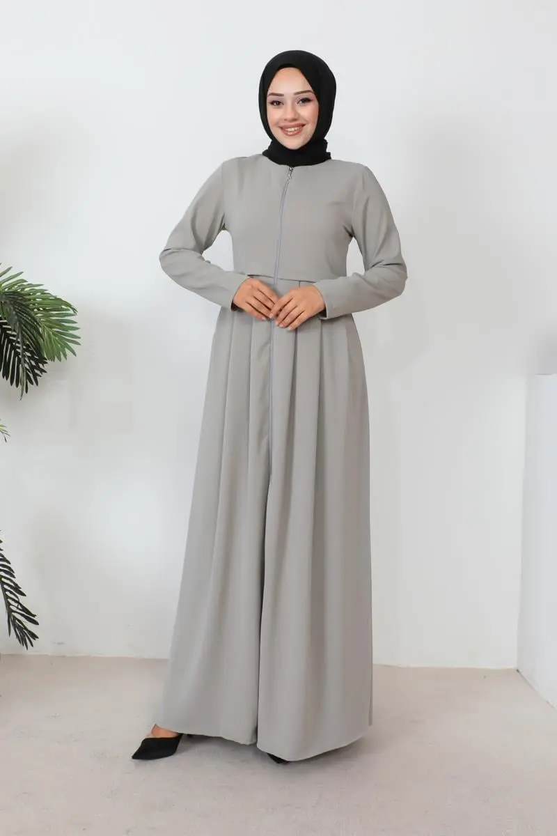 Pleated Aerobin Abaya-detail