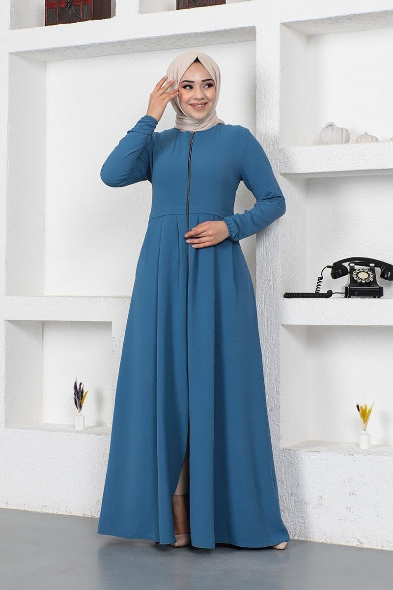 Pleated Aerobin Abaya