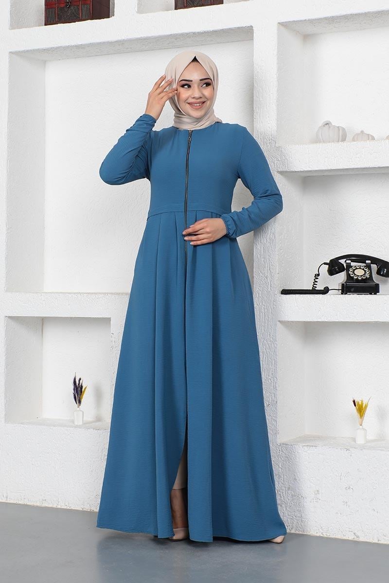 Pleated Aerobin Abaya