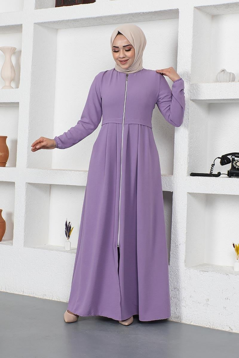 Pleated Aerobin Abaya