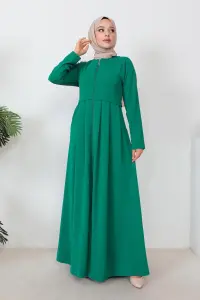 Pleated Aerobin Abaya