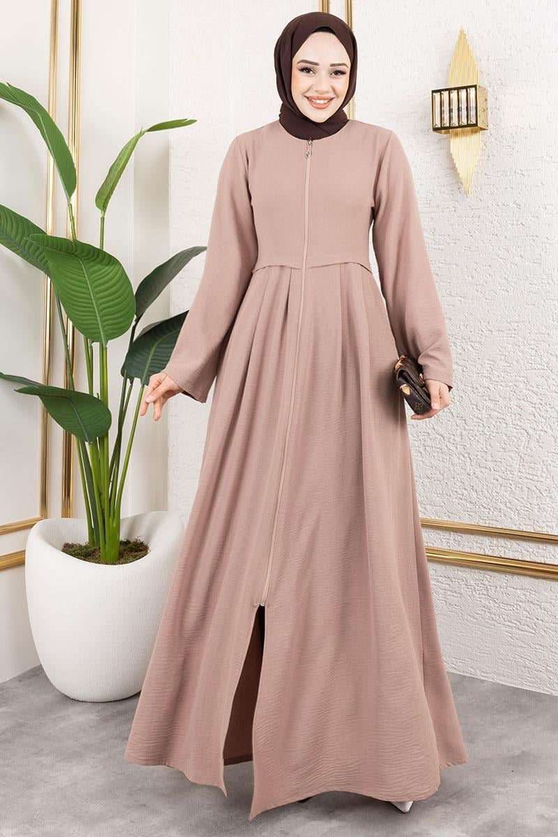 Pleated Aerobin Abaya