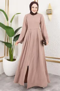Pleated Aerobin Abaya