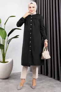 Pleated Hijab Tunic