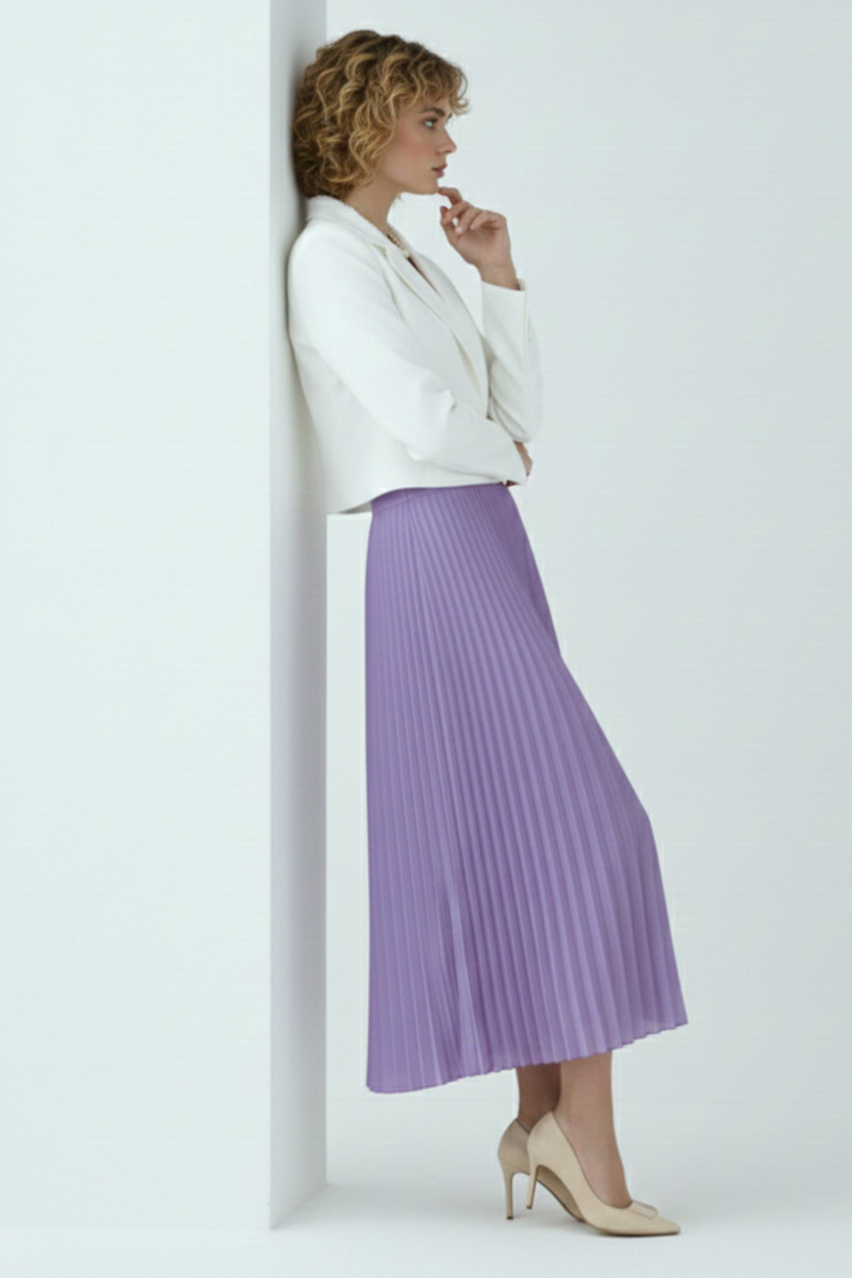 Pleated Skirt