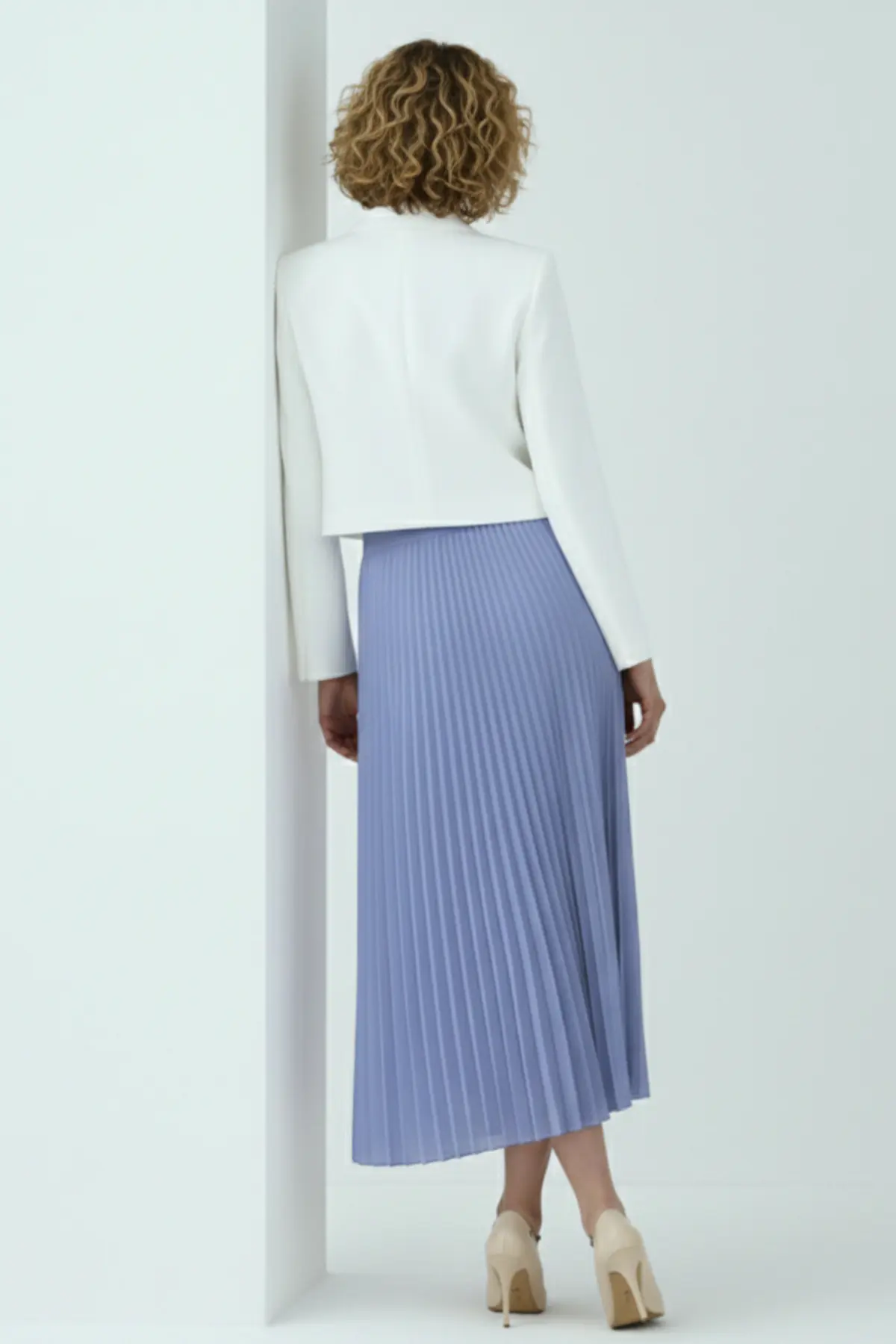 Pleated Skirt-detail