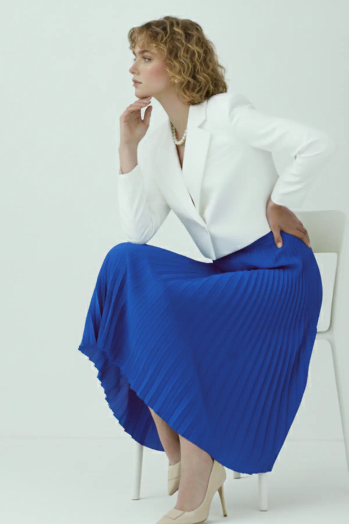 Pleated Skirt-detail