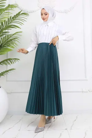 Pleated Skirt
