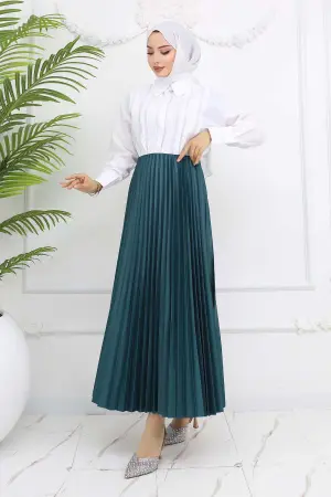 Pleated Skirt