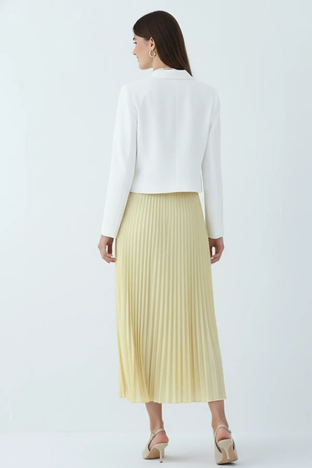 Pleated Skirt-detail