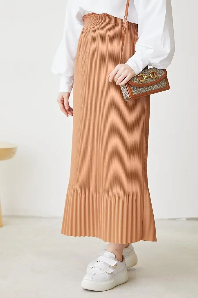 Pleated Skirt-detail