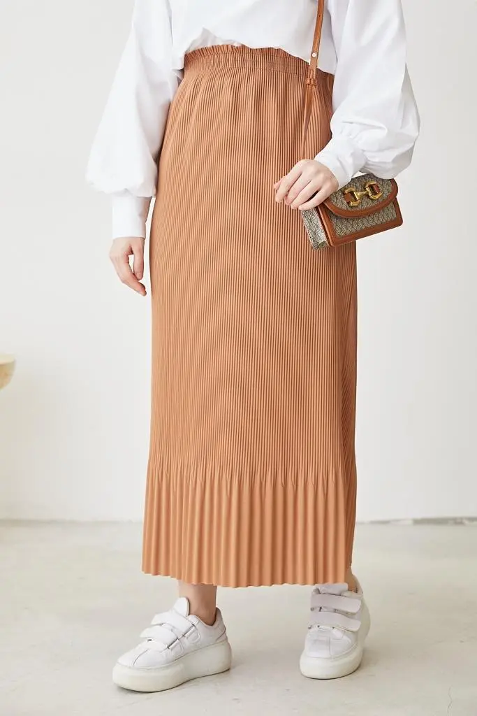 Pleated Skirt-detail