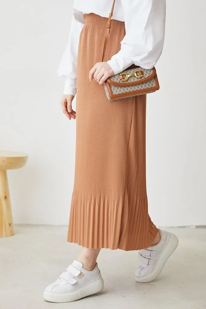 Pleated Skirt-detail