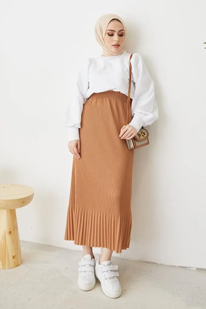 Pleated Skirt-detail