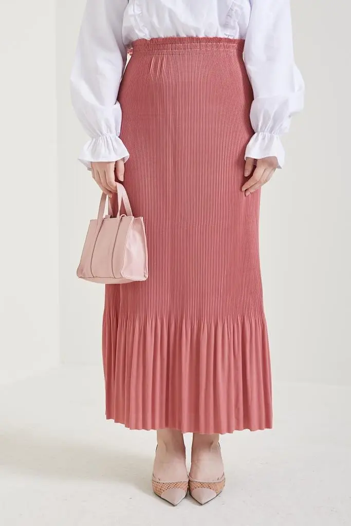 Pleated Skirt-detail