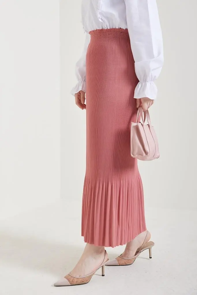 Pleated Skirt-detail