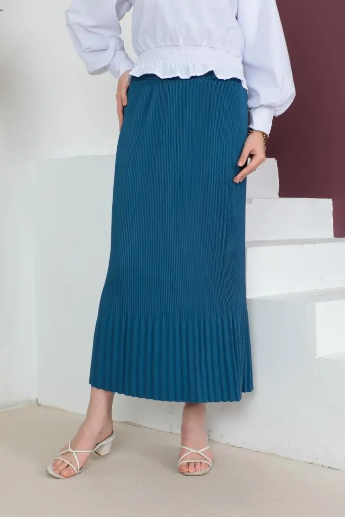 Pleated Skirt-detail