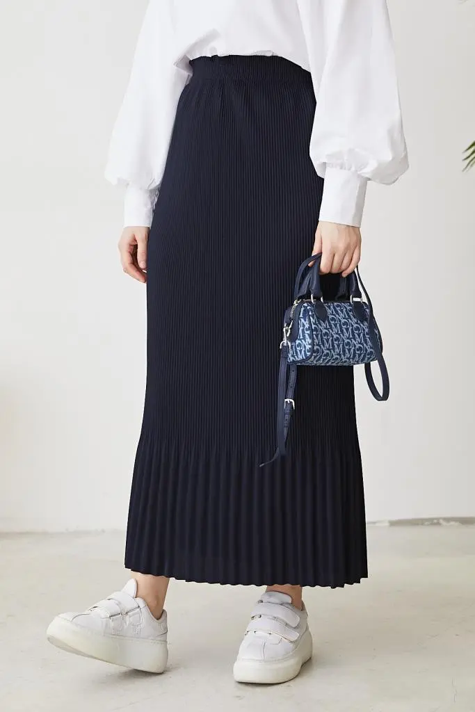 Pleated Skirt-detail