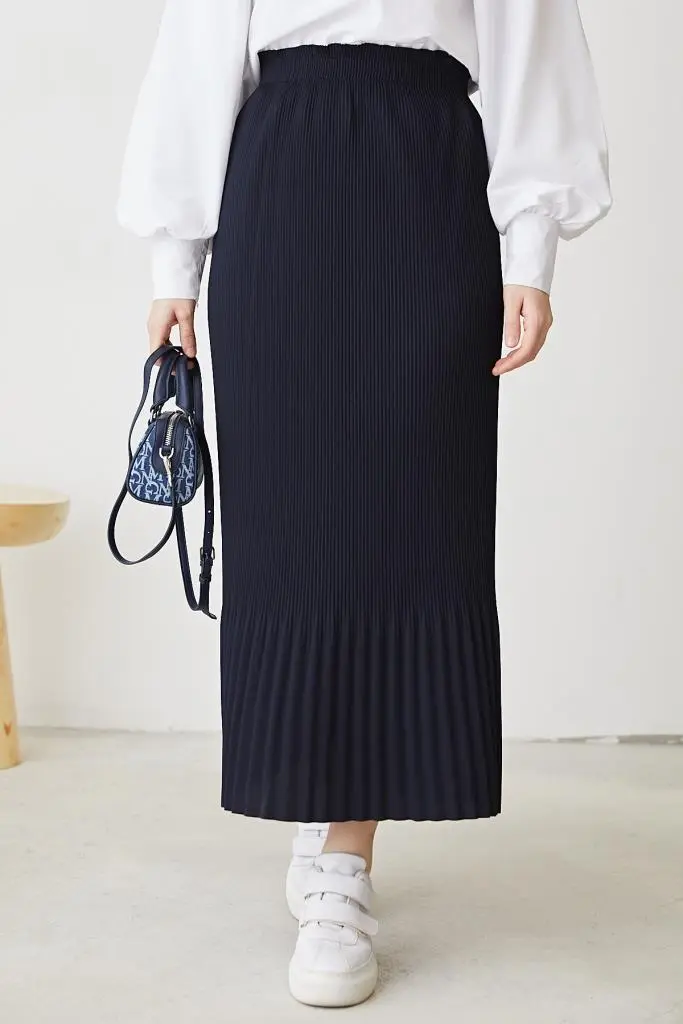 Pleated Skirt-detail