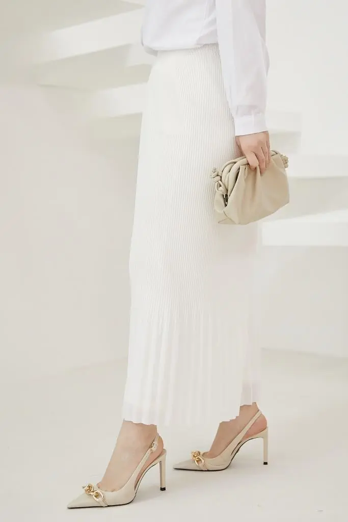 Pleated Skirt-detail