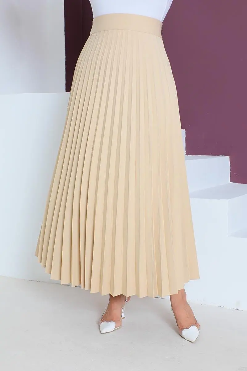 Pleated Skirt-detail
