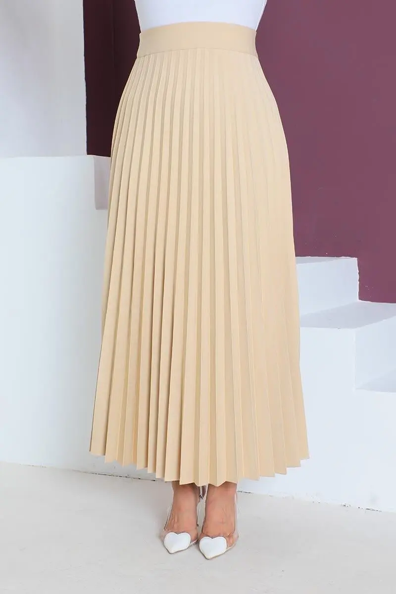 Pleated Skirt-detail