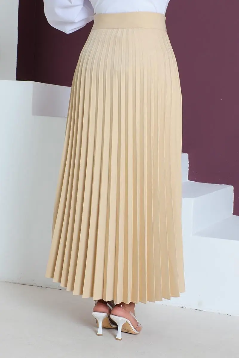 Pleated Skirt-detail
