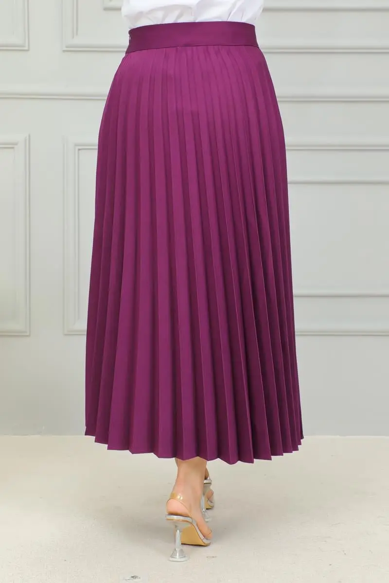 Pleated Skirt-detail