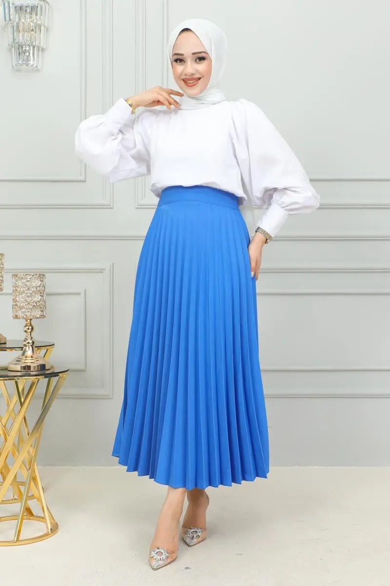 Pleated Skirt-detail