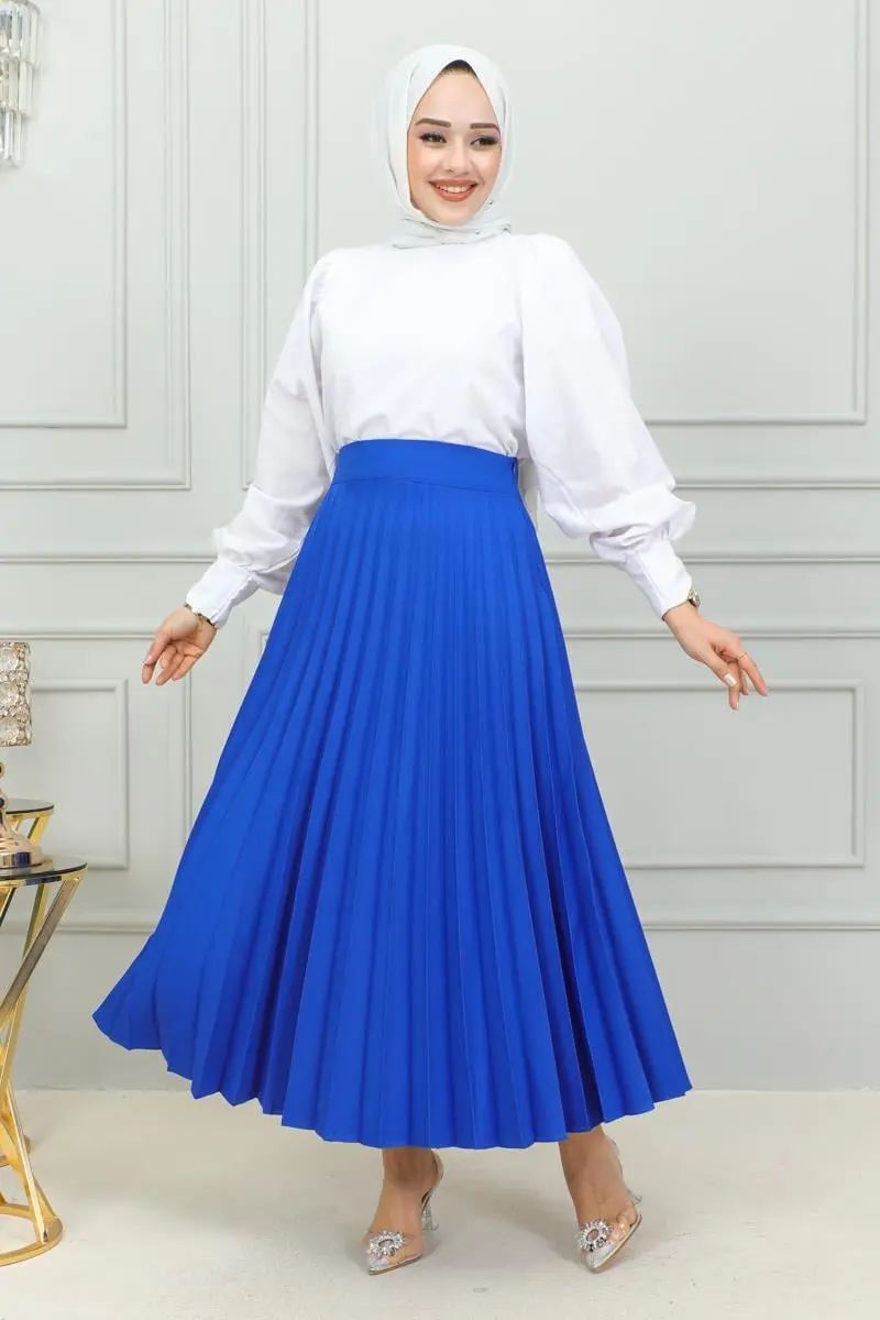 Pleated Skirt-detail