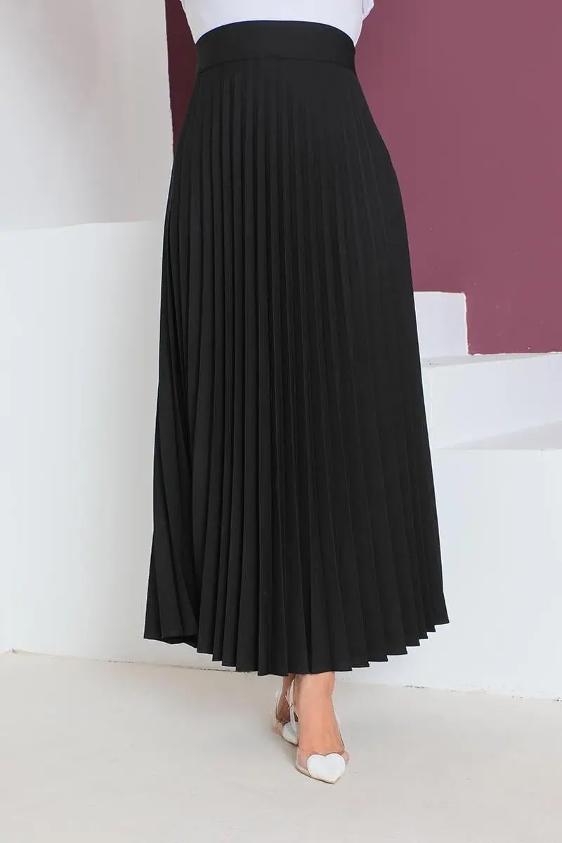 Pleated Skirt-detail