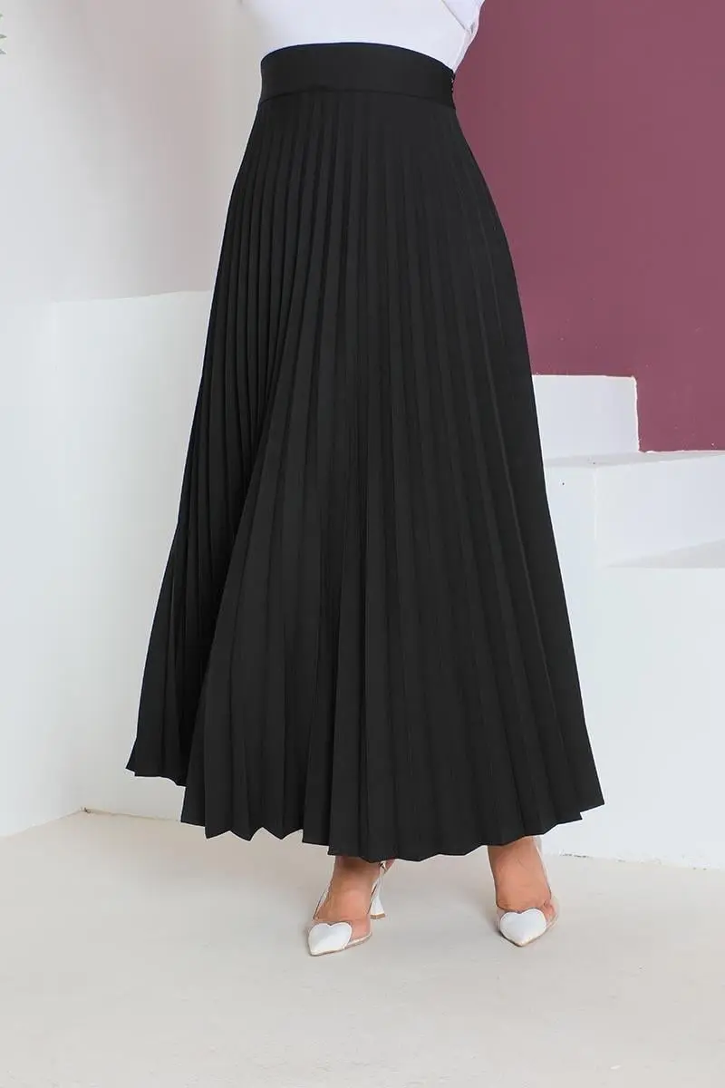 Pleated Skirt-detail