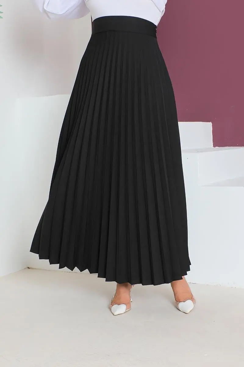 Pleated Skirt-detail