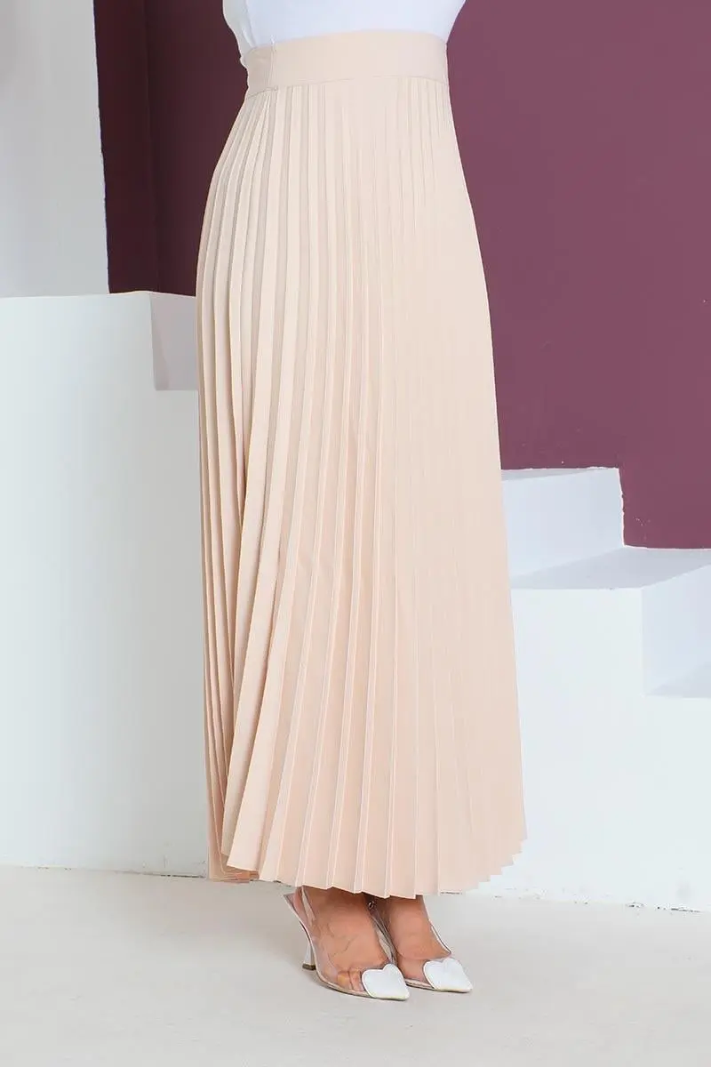 Pleated Skirt-detail