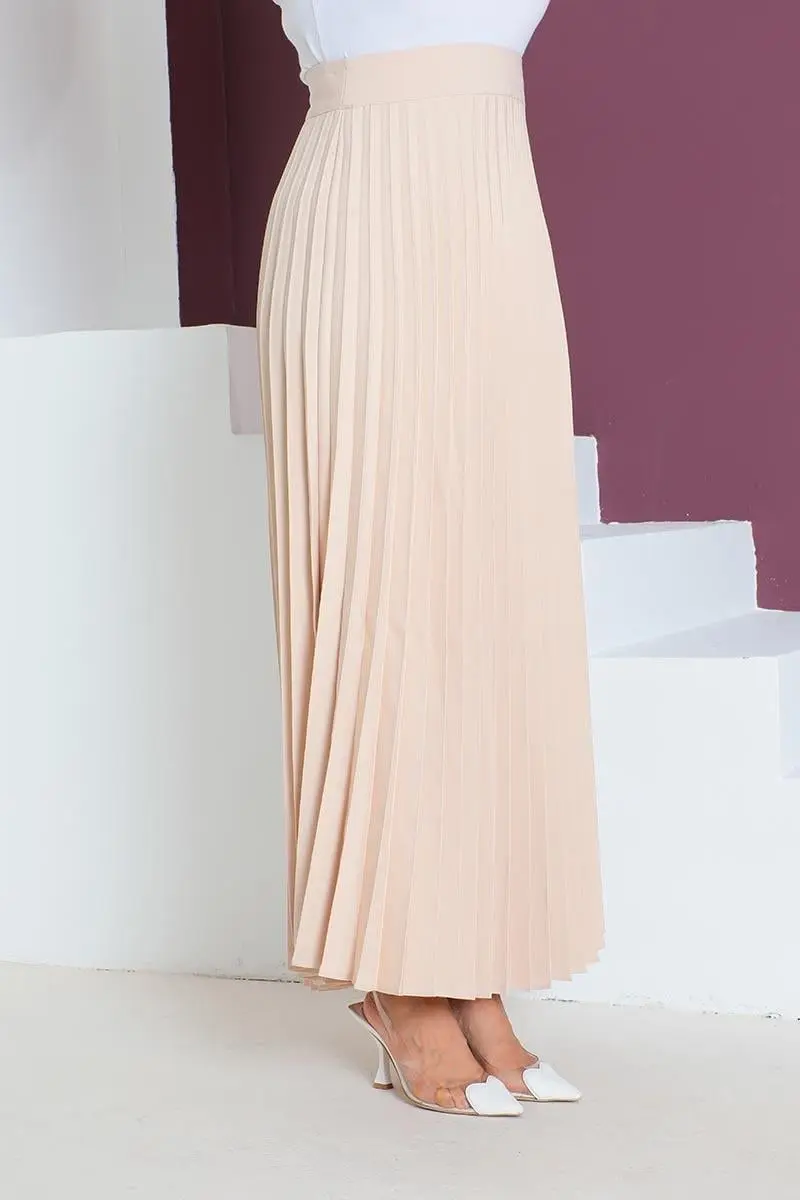 Pleated Skirt-detail