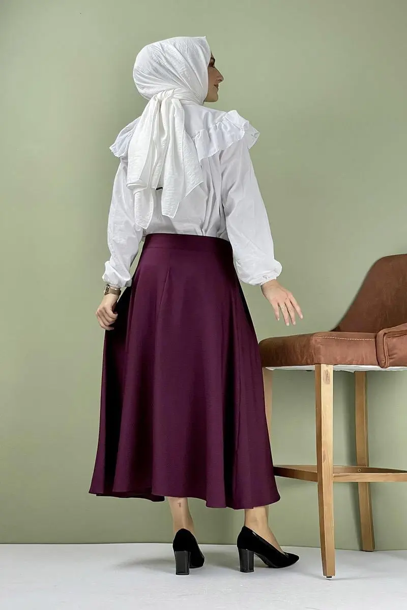 Pleated Skirt-detail