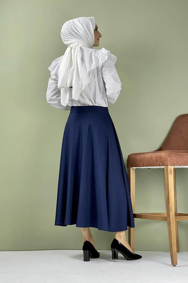 Pleated Skirt-detail