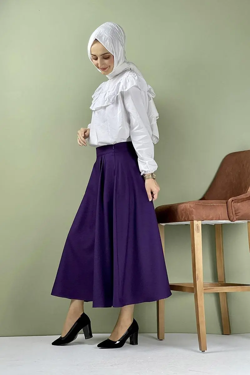 Pleated Skirt-detail