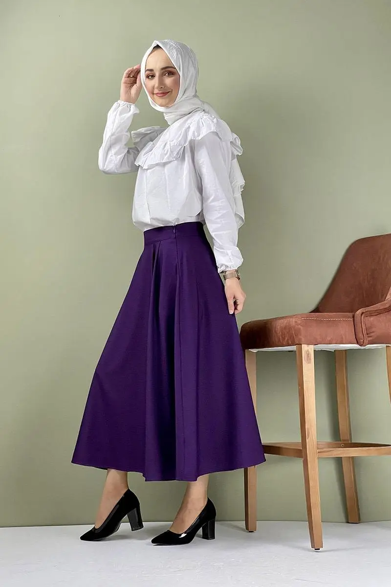 Pleated Skirt-detail