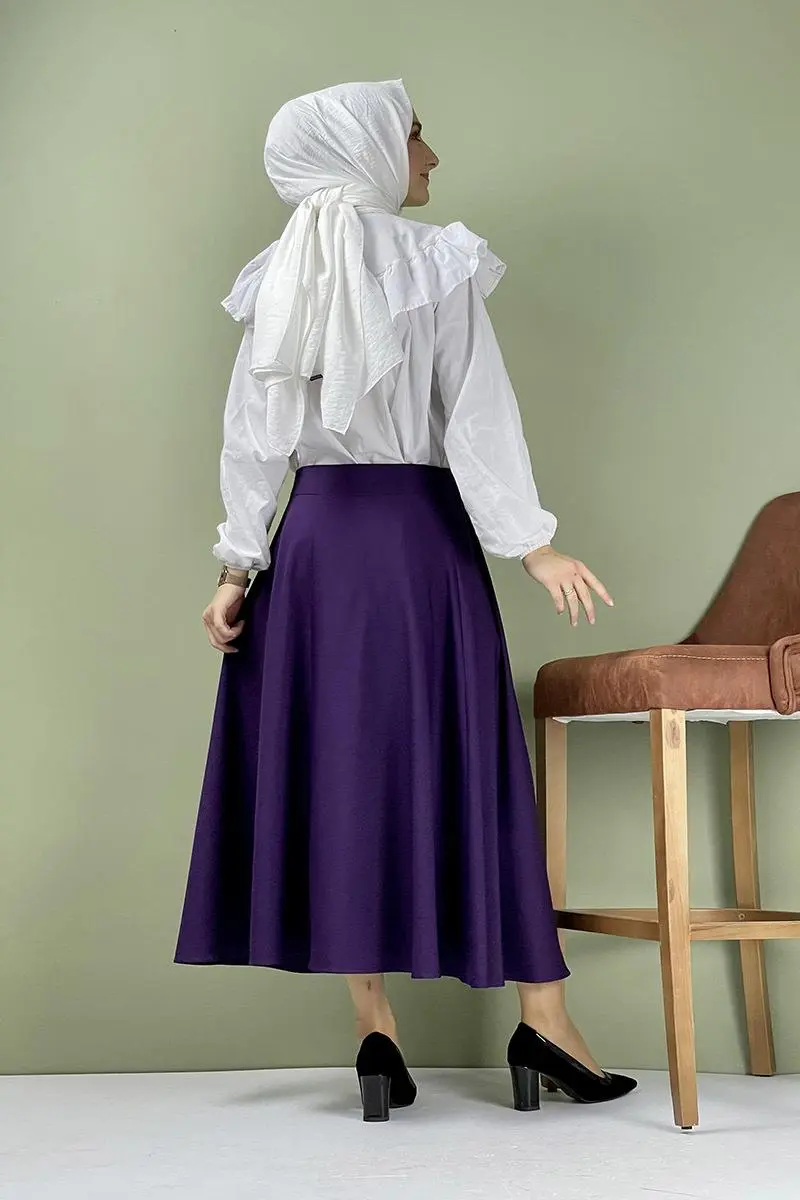 Pleated Skirt-detail