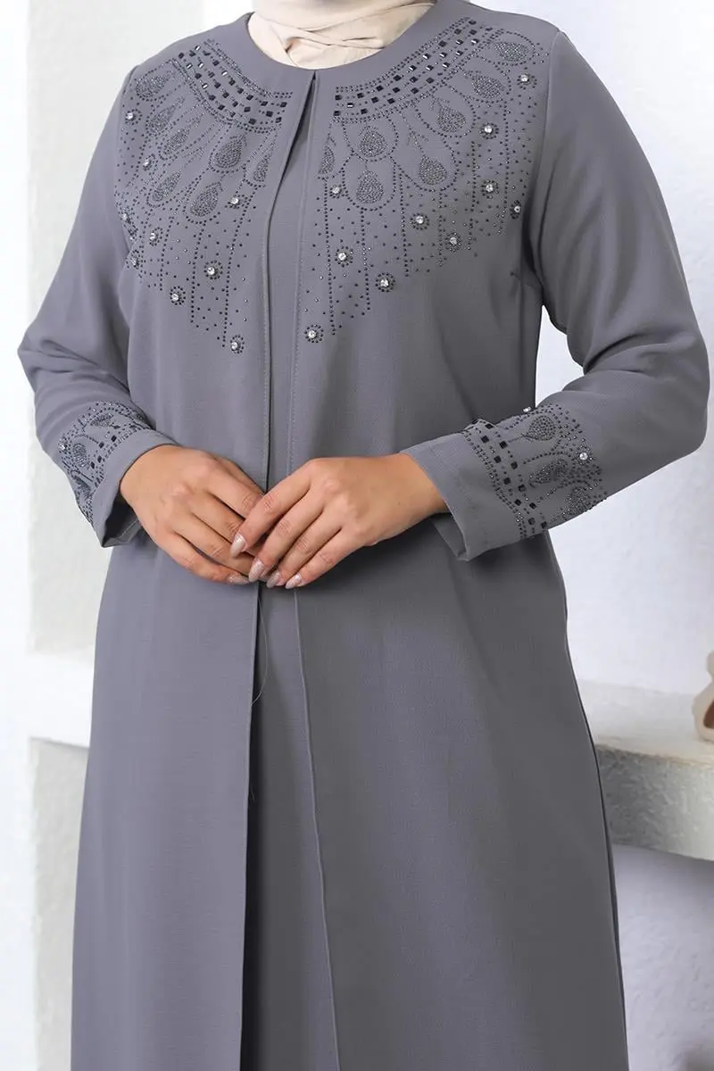 Plus Sıze Evenıng Dress-detail