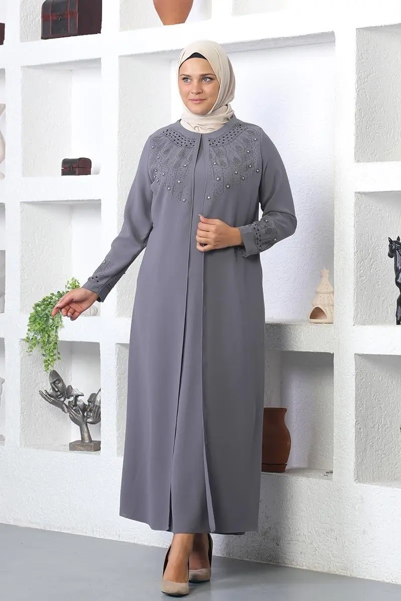 Plus Sıze Evenıng Dress-detail