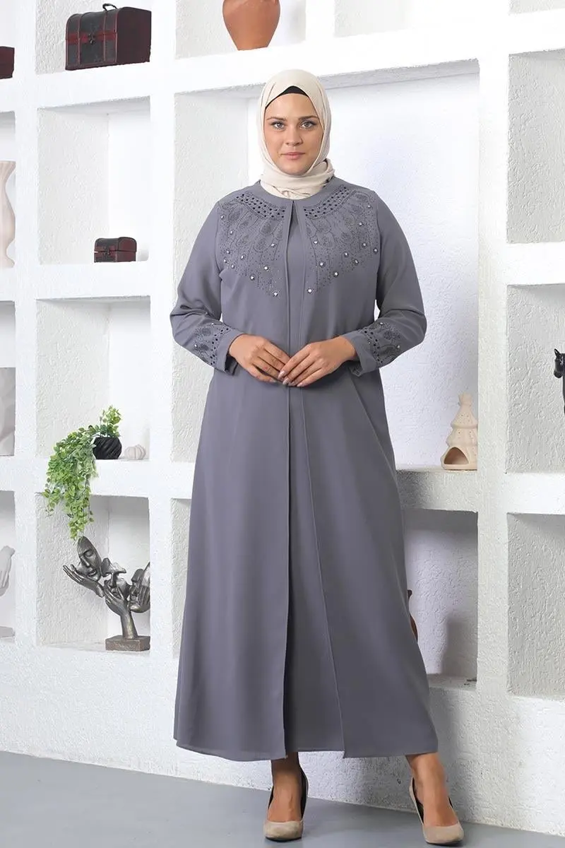 Plus Sıze Evenıng Dress-detail