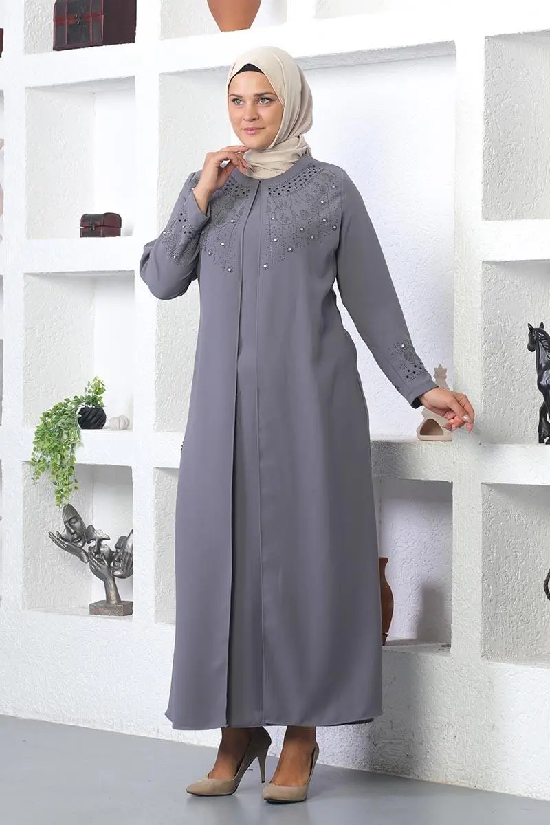 Plus Sıze Evenıng Dress-detail