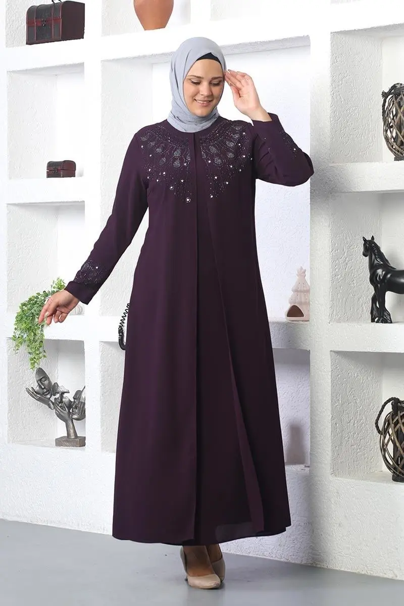 Plus Sıze Evenıng Dress-detail