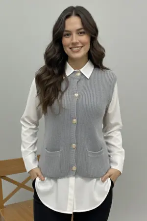 Pocket Knit Vest