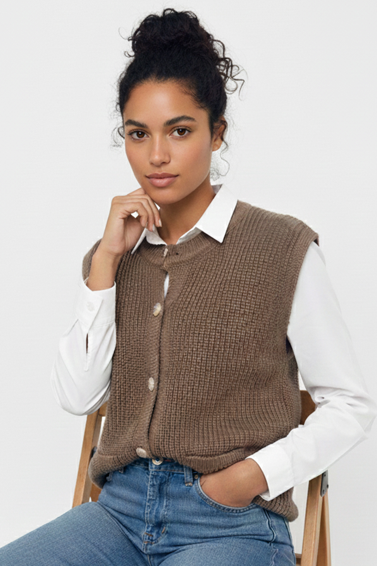Pocket Knit Vest