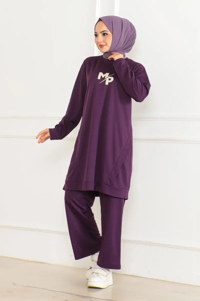 Printed Two Piece Suit-detail