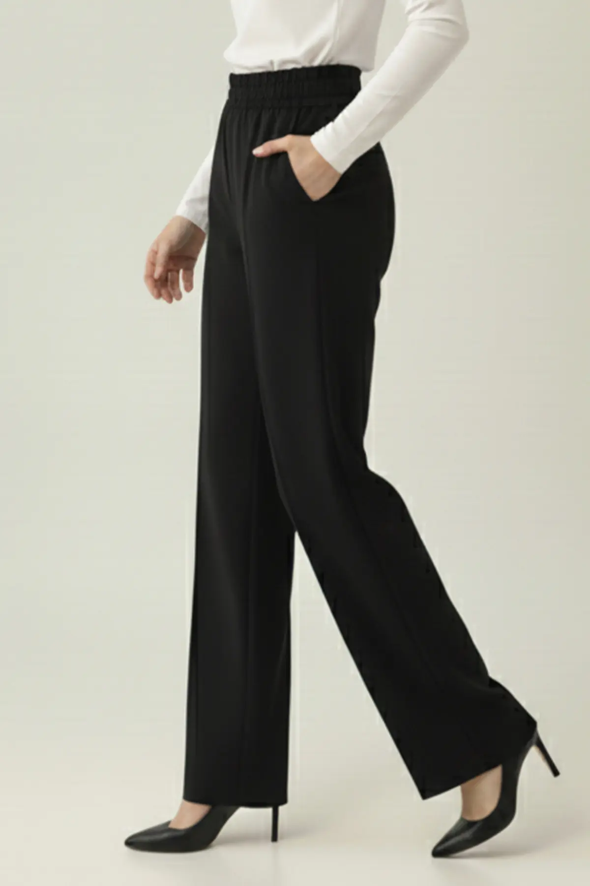 Puffy Scuba Pants-detail